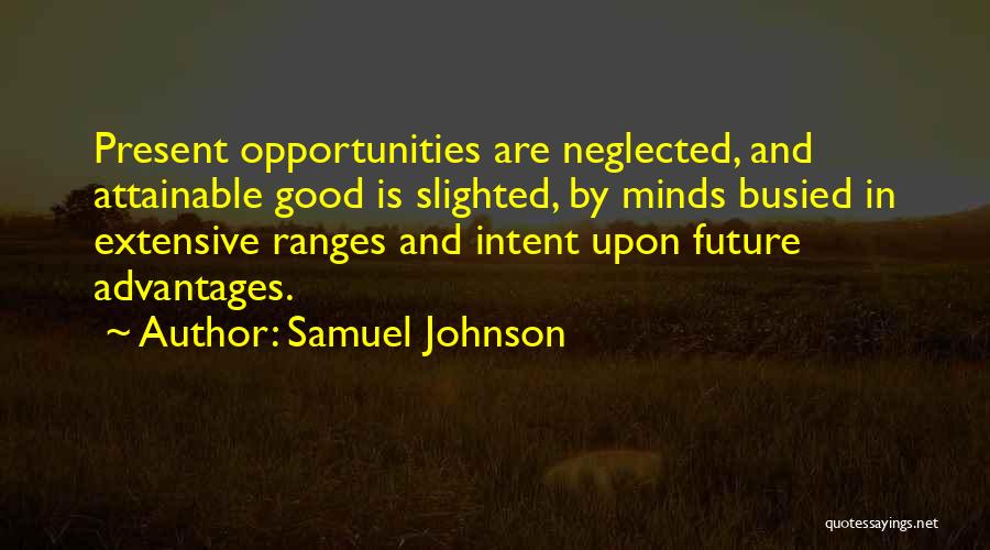 Attainable Quotes By Samuel Johnson