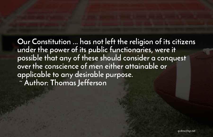 Attainable Quotes By Thomas Jefferson