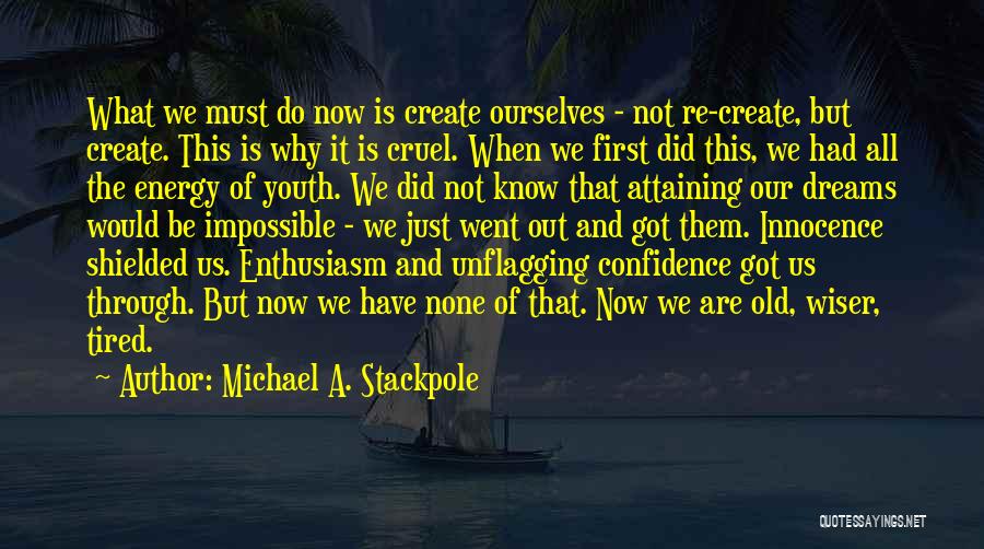 Attaining Dreams Quotes By Michael A. Stackpole