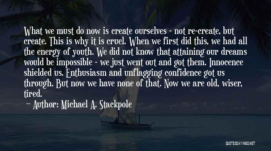 Attaining The Impossible Quotes By Michael A. Stackpole