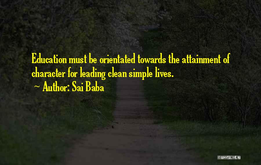 Attainment Quotes By Sai Baba