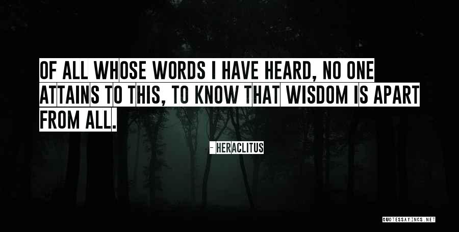 Attains Quotes By Heraclitus Attains Quotes By Heraclitus