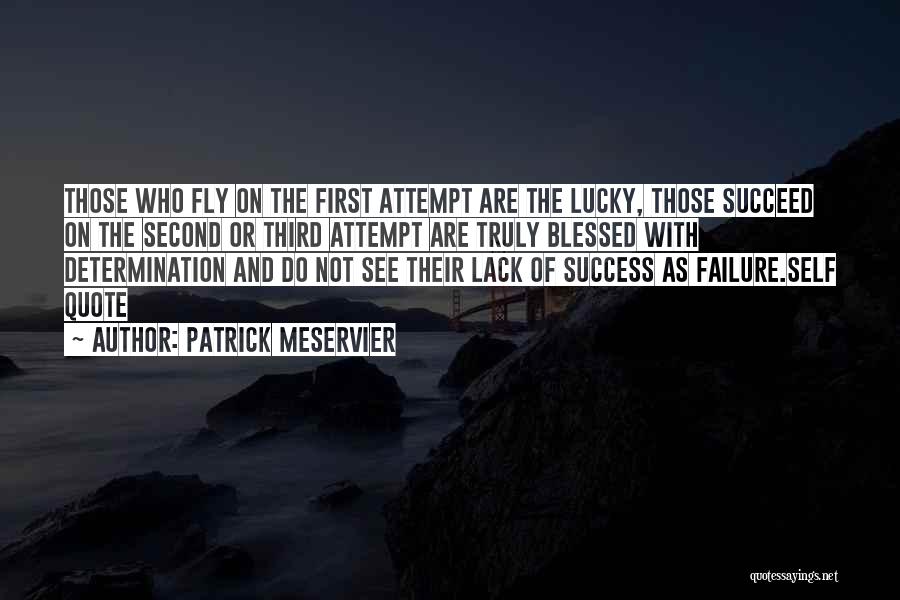 Attempt Success Quotes By Patrick Meservier