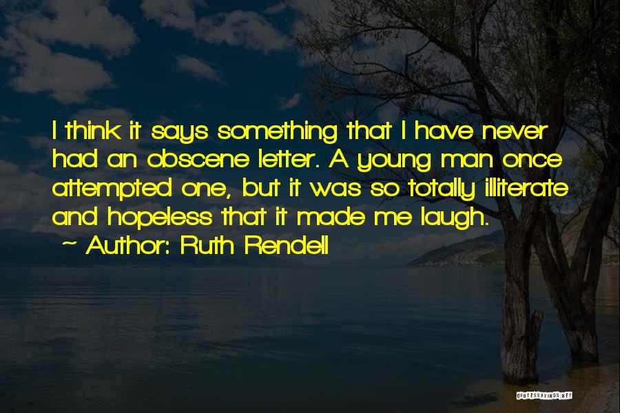 Attempted Quotes By Ruth Rendell