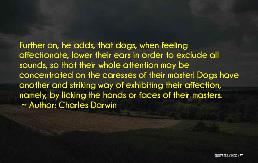 Attention And Affection Quotes By Charles Darwin