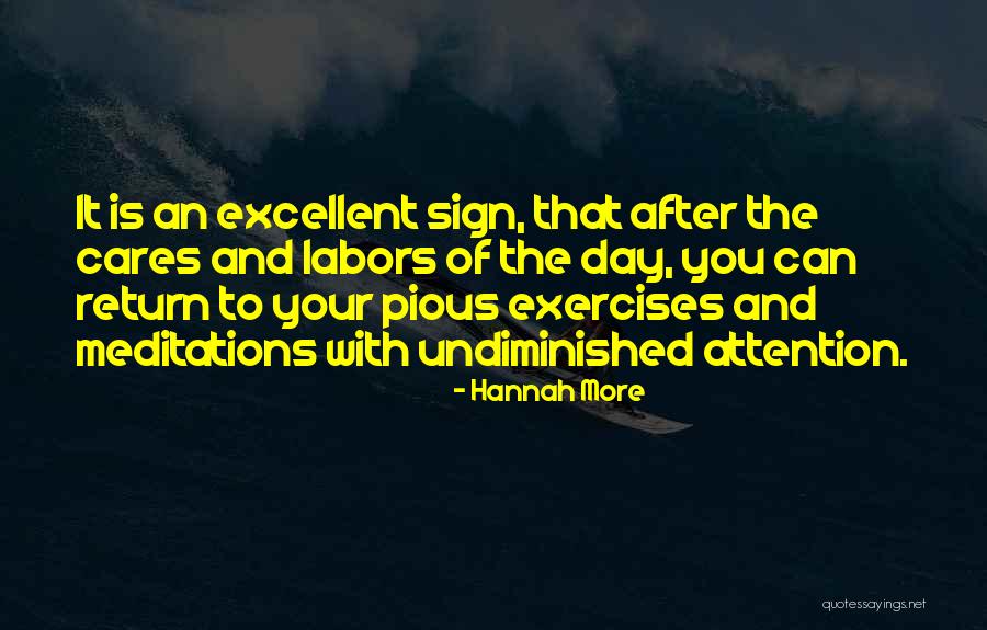 Attention And Care Quotes By Hannah More Attention And Care Quotes By Hannah More