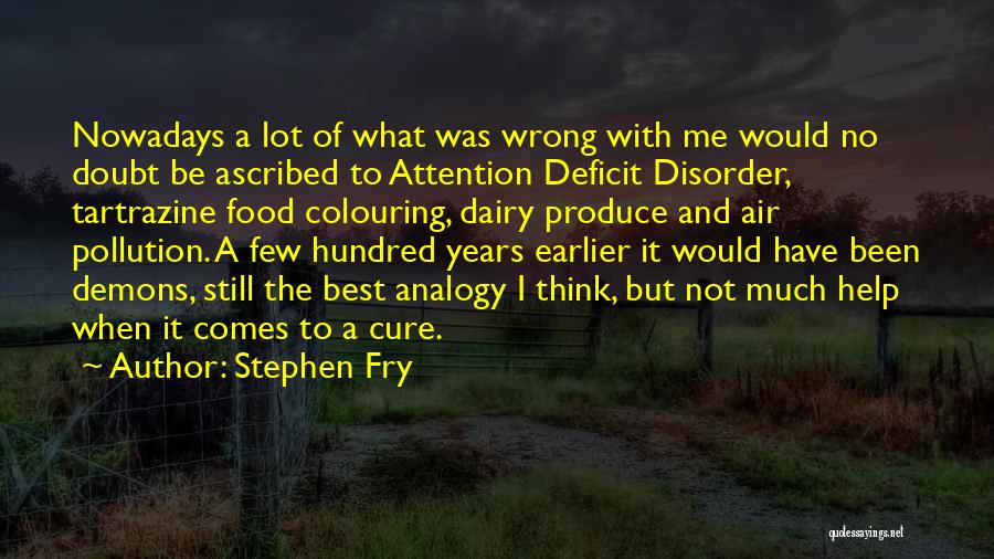 Attention Deficit Disorder Quotes By Stephen Fry