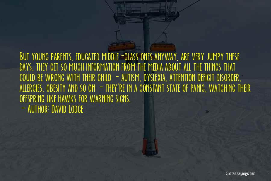 Attention Deficit Quotes By David Lodge