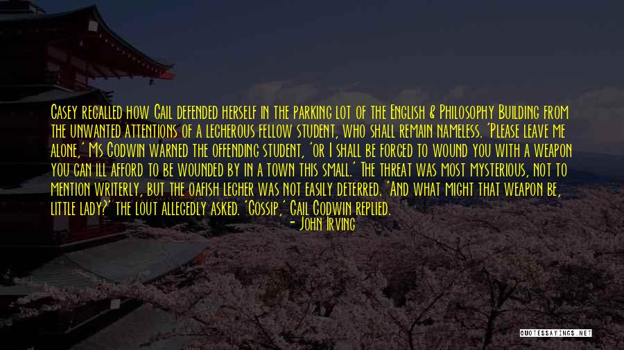 Attentions Quotes By John Irving Attentions Quotes By John Irving