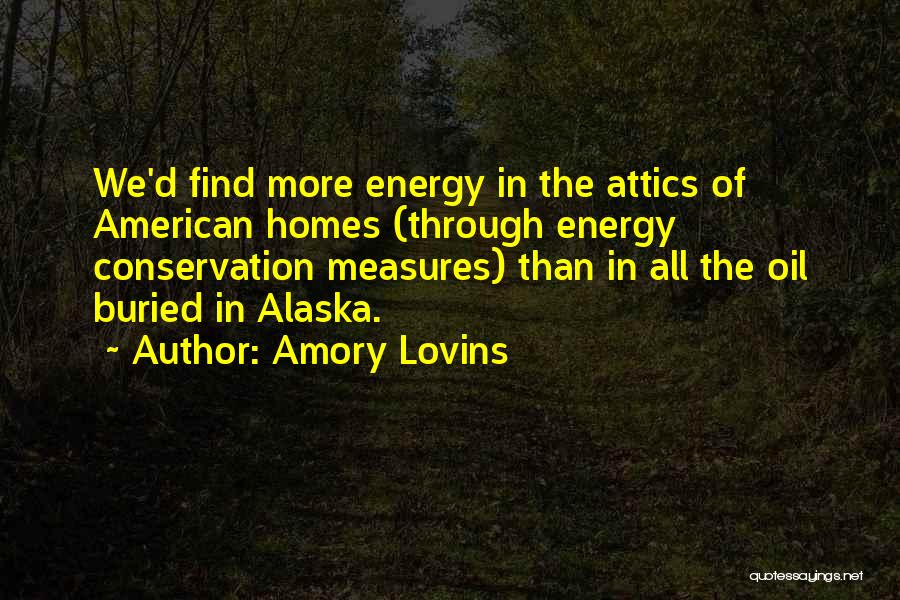 Attics Quotes By Amory Lovins