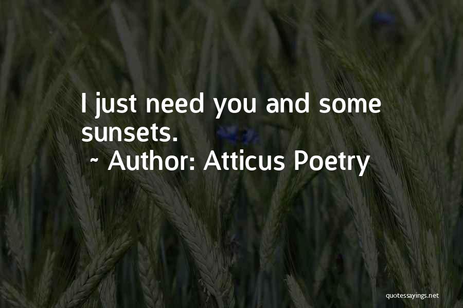 Atticus Poetry Quotes 923491