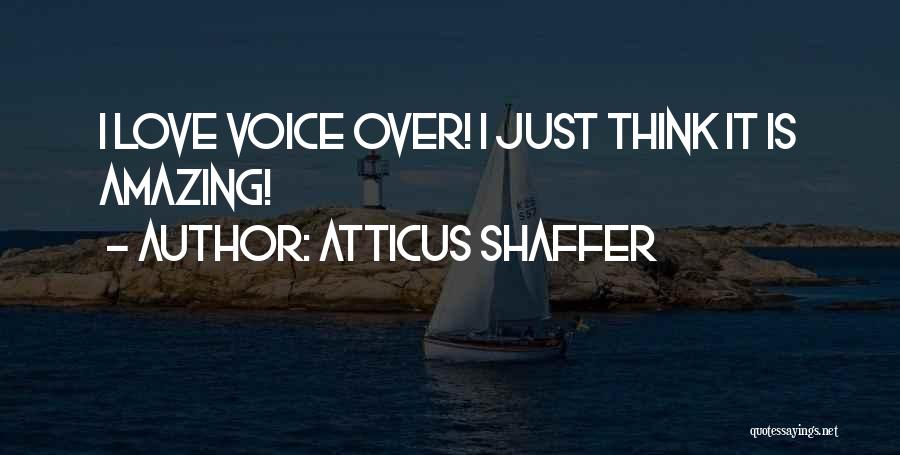 Atticus Shaffer Quotes 1909865