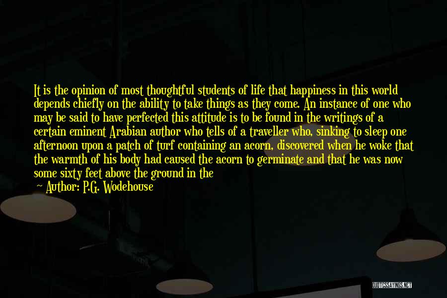 Attitude And Ability Quotes By P.G. Wodehouse