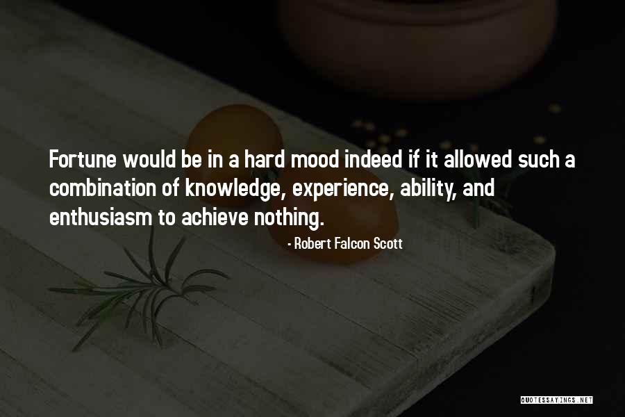 Attitude And Ability Quotes By Robert Falcon Scott