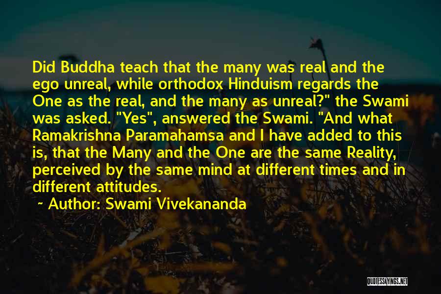 Attitude And Ego Quotes By Swami Vivekananda