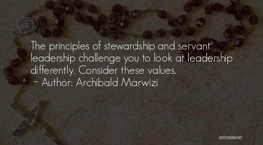 Attitude And Leadership Quotes By Archibald Marwizi