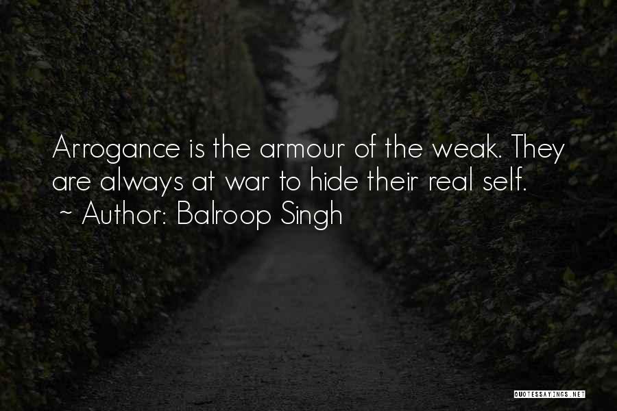 Attitude And Love Quotes By Balroop Singh