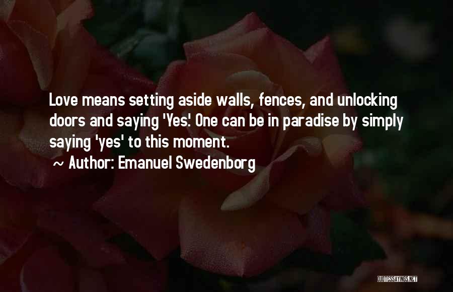 Attitude And Love Quotes By Emanuel Swedenborg