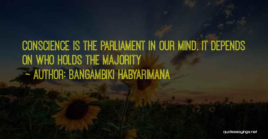 Attitude Depends On You Quotes By Bangambiki Habyarimana