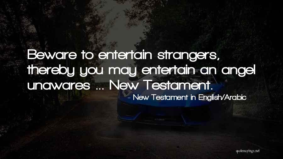 Attitude English Quotes By New Testament In English/Arabic