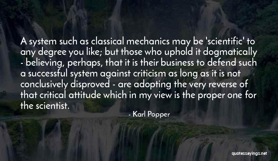 Attitude In Business Quotes By Karl Popper Attitude In Business Quotes By Karl Popper