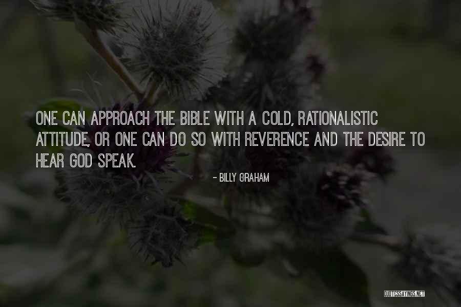 Attitude In The Bible Quotes By Billy Graham