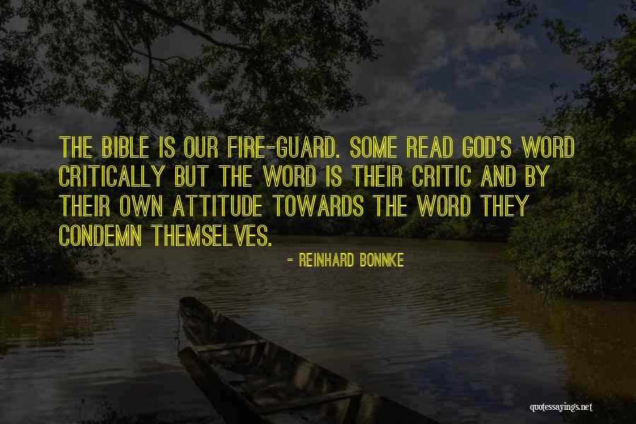 Attitude In The Bible Quotes By Reinhard Bonnke