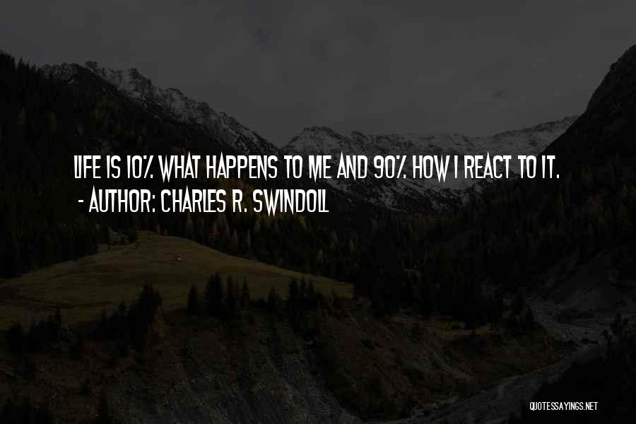 Attitude Inspiration Quotes By Charles R. Swindoll