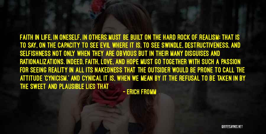 Attitude Is Must Quotes By Erich Fromm