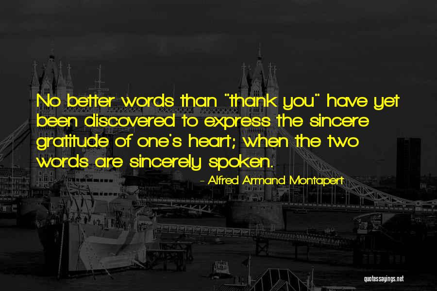 Attitude Of Gratitude Quotes By Alfred Armand Montapert