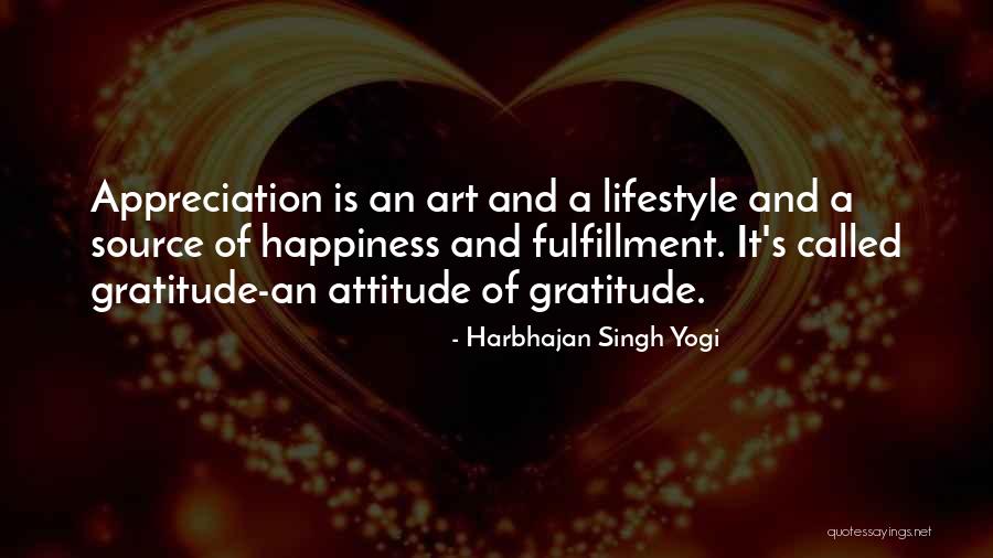 Attitude Of Gratitude Quotes By Harbhajan Singh Yogi