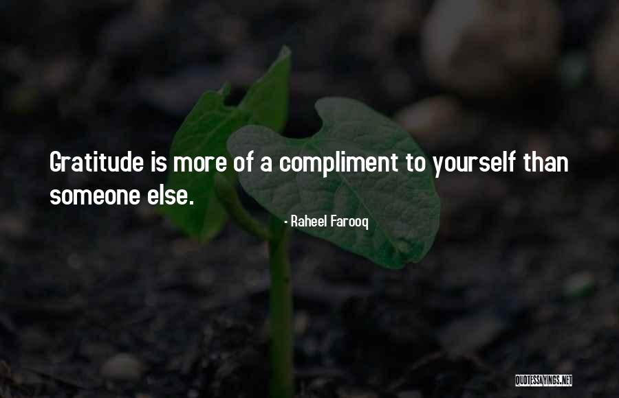 Attitude Of Gratitude Quotes By Raheel Farooq