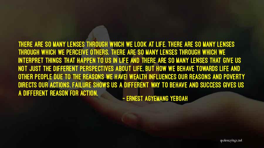 Attitude Towards People Quotes By Ernest Agyemang Yeboah