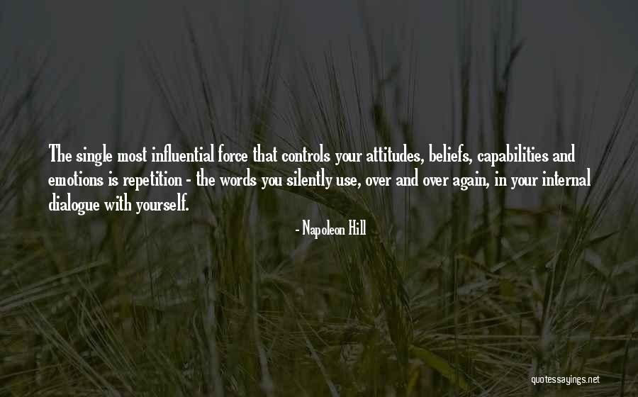 Attitudes And Beliefs Quotes By Napoleon Hill Attitudes And Beliefs Quotes By Napoleon Hill
