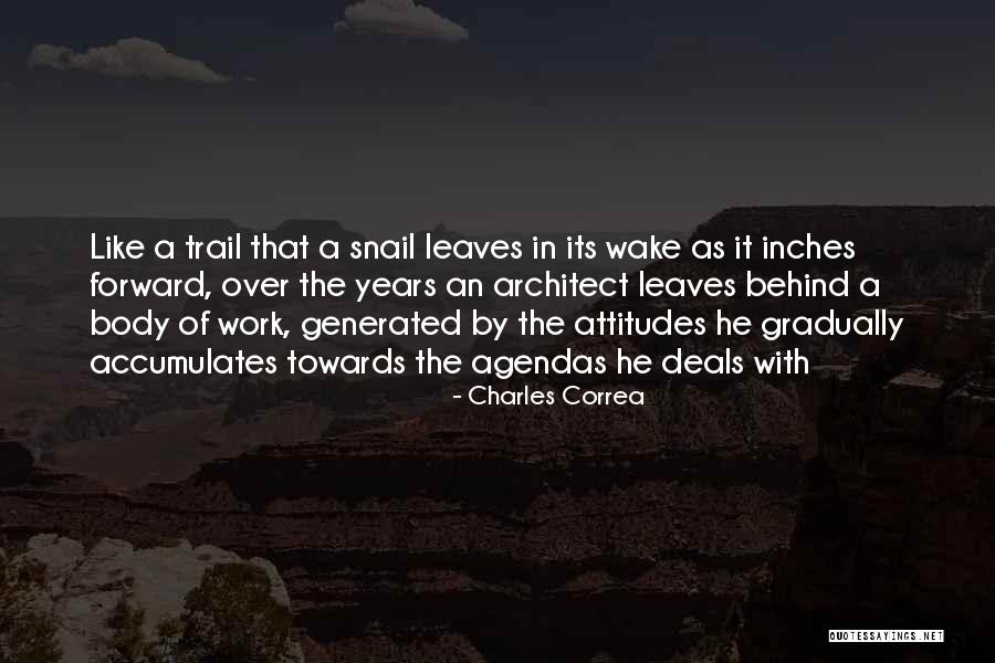 Attitudes At Work Quotes By Charles Correa