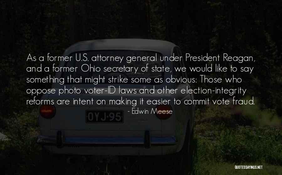 Attorney General Quotes By Edwin Meese Attorney General Quotes By Edwin Meese