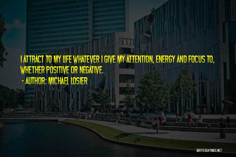 Attract Quotes By Michael Losier