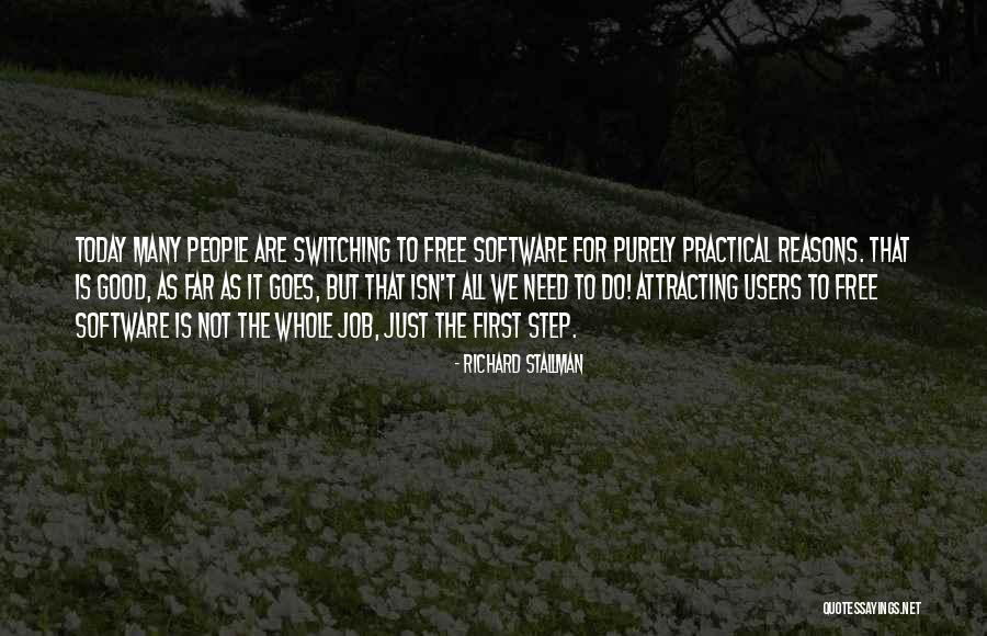 Attracting Quotes By Richard Stallman Attracting Quotes By Richard Stallman