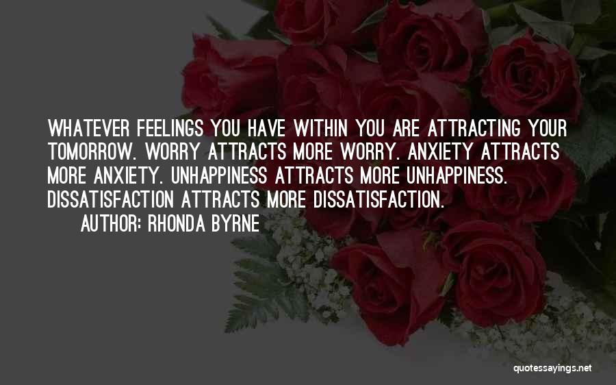 Attracting What You Want Quotes By Rhonda Byrne