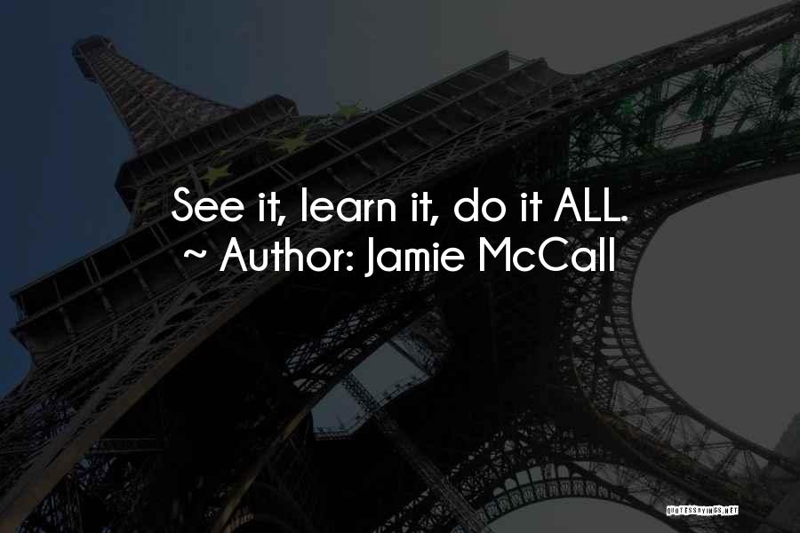 Attraction Law Quotes By Jamie McCall