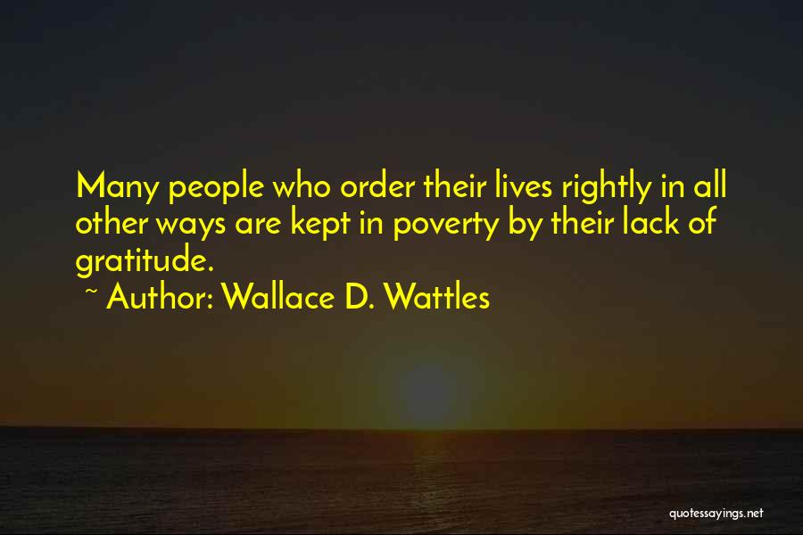 Attraction Law Quotes By Wallace D. Wattles