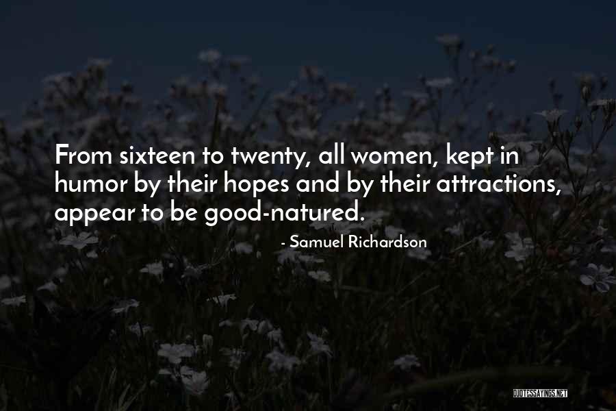 Attractions Quotes By Samuel Richardson Attractions Quotes By Samuel Richardson