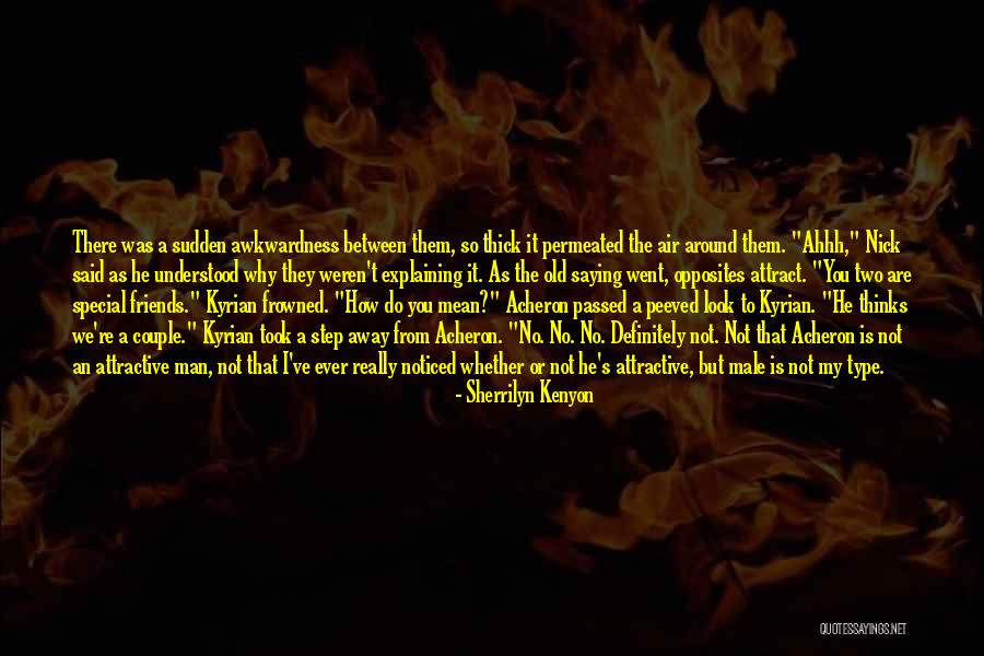 Attractive Couple Quotes By Sherrilyn Kenyon Attractive Couple Quotes By Sherrilyn Kenyon