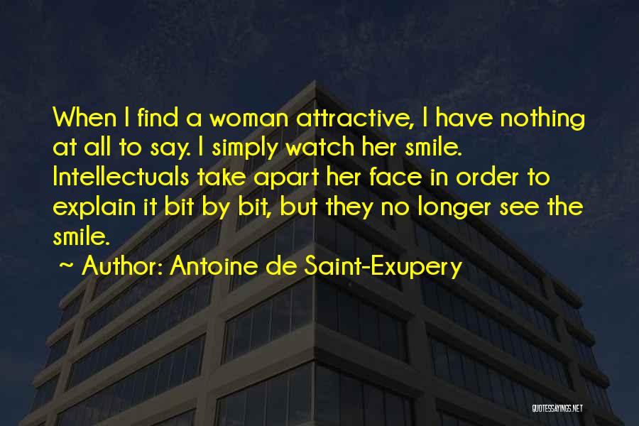 Attractive Face Quotes By Antoine De Saint-Exupery