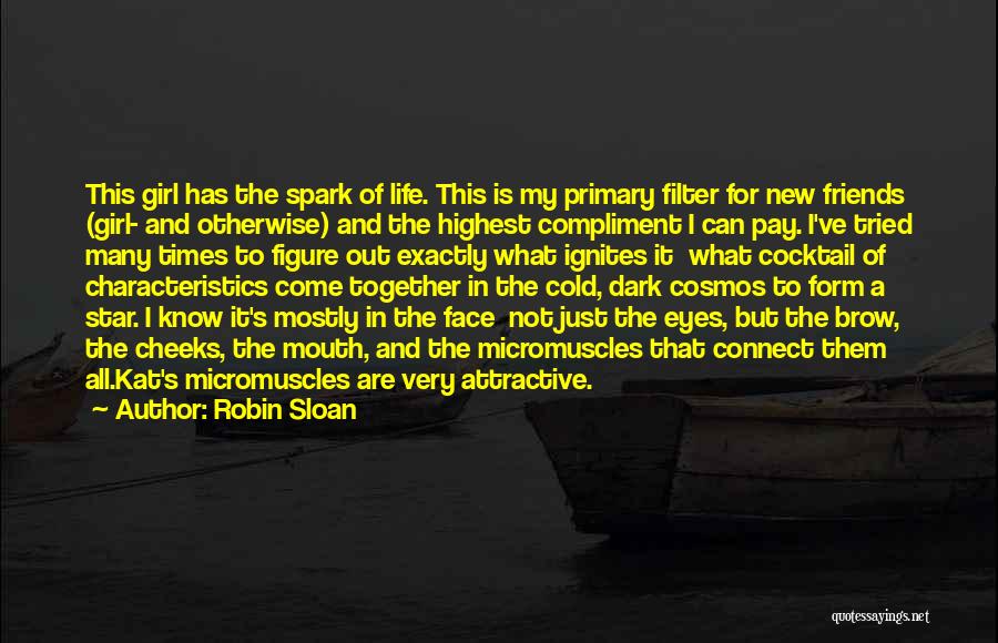 Attractive Face Quotes By Robin Sloan