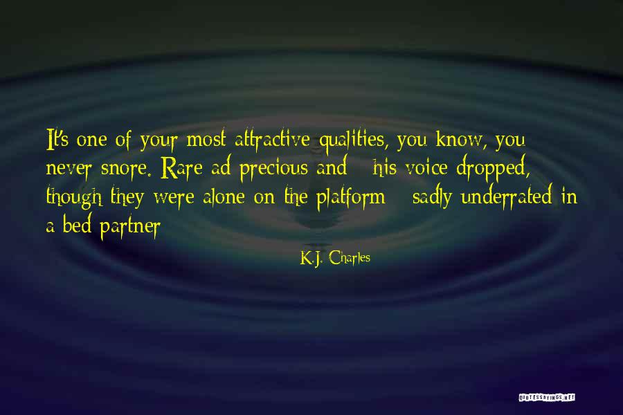 Attractive Qualities Quotes By K.J. Charles