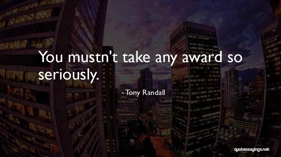 Attractiveness Mod Quotes By Tony Randall