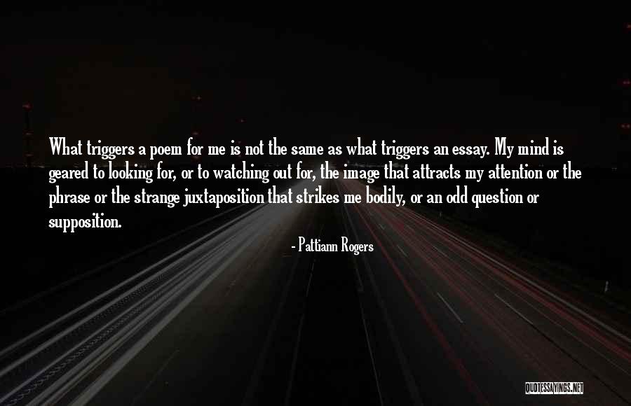 Attracts Attention Quotes By Pattiann Rogers Attracts Attention Quotes By Pattiann Rogers