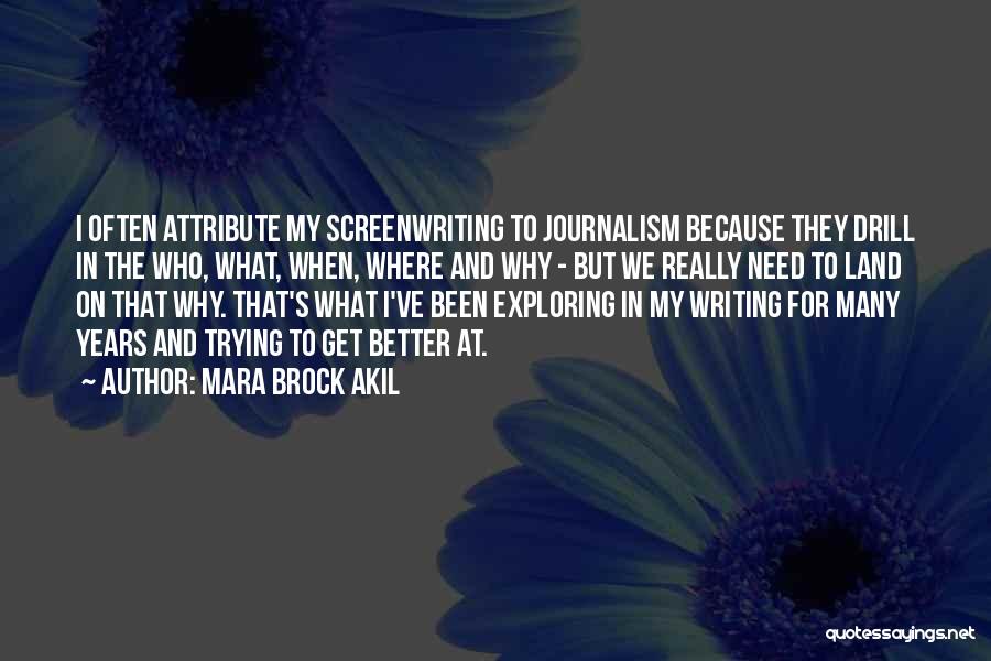 Attribute Quotes By Mara Brock Akil