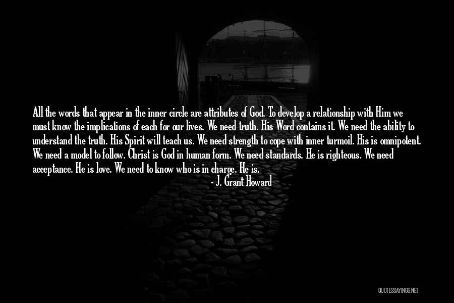 Attributes Of Christ Quotes By J. Grant Howard Attributes Of Christ Quotes By J. Grant Howard